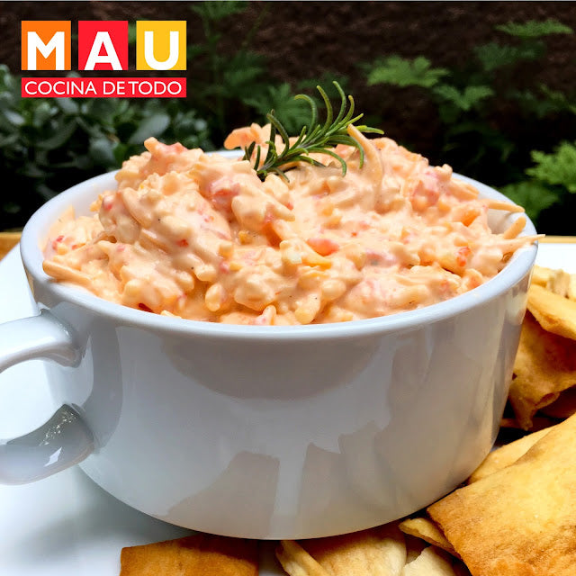 Botana de Queso y Pimiento (Pimento Cheese)