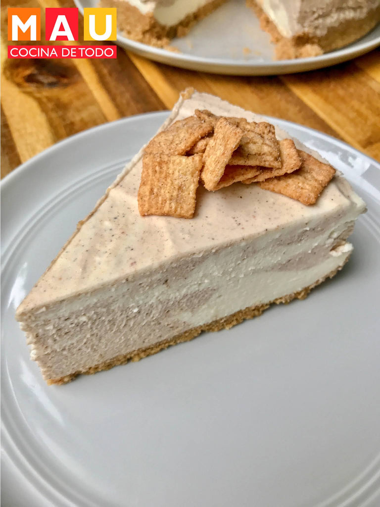 Cinnamon Toast Crunch Cheesecake (Cheesecake de Canela)