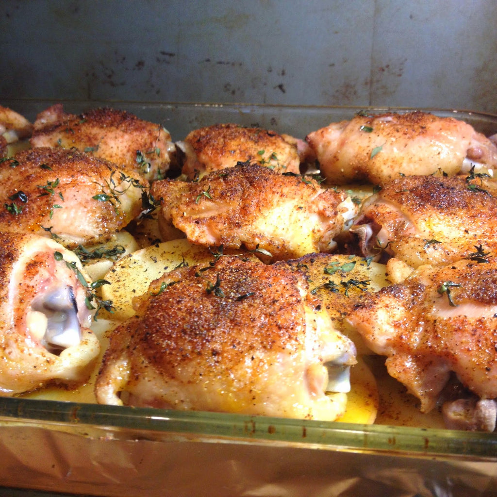 Pollo al Horno con Papas