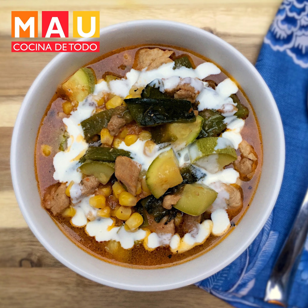 Caldo Poblano