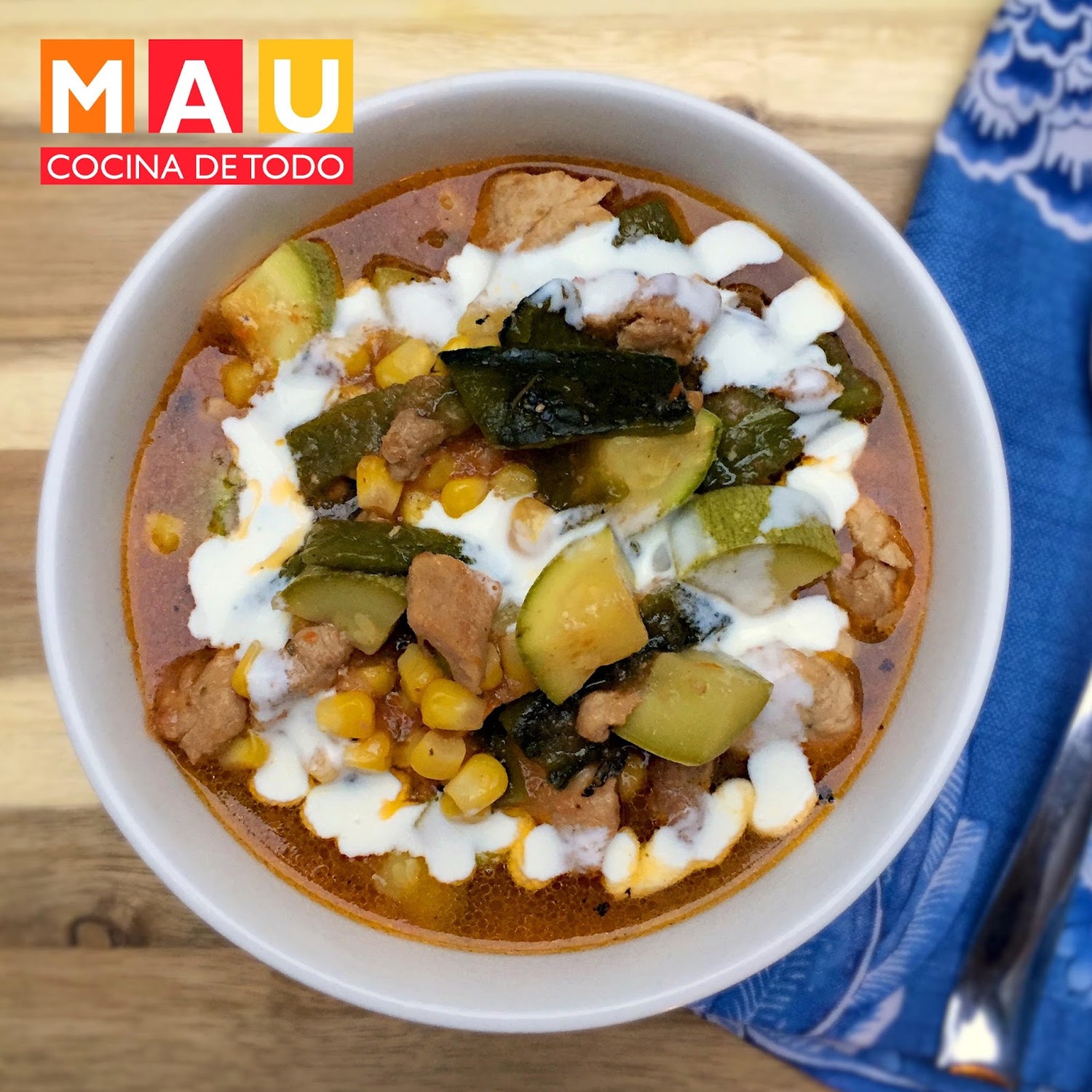 Caldo Poblano