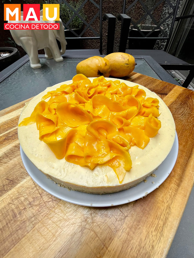Cheesecake de Mango (sin horno)