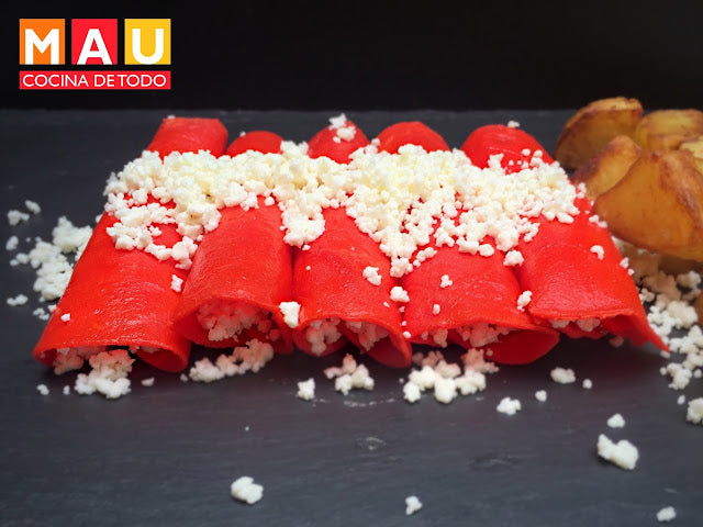 Enchiladas Rojas Estilo Monterrey