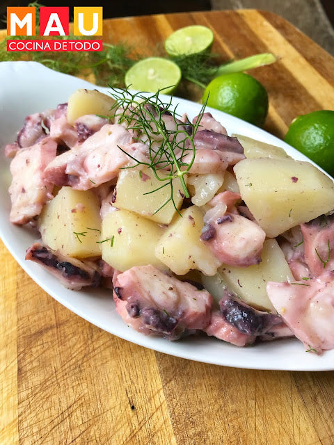 Ensalada de Pulpo con Papa