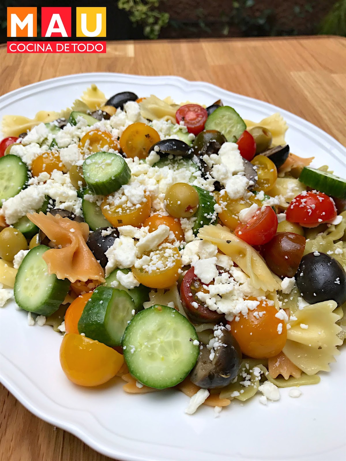 Ensalda de Pasta Griega