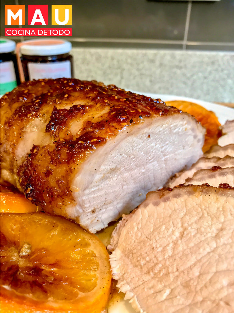 Lomo de Cerdo con Glaseado de Mermelada