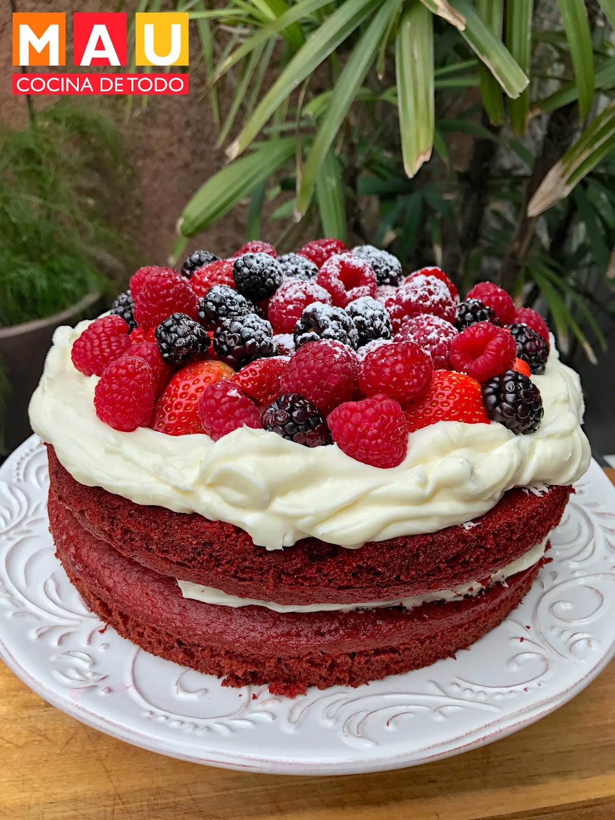 Pastel Red Velvet de Cajita Mejorado