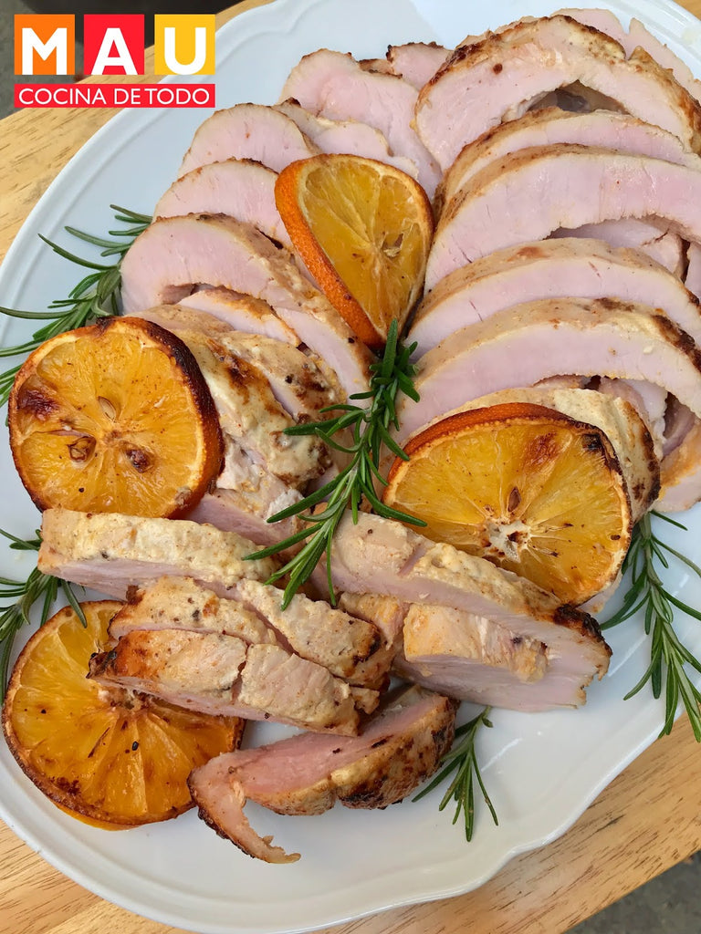 Pechuga de Pavo con Naranja y Paprika