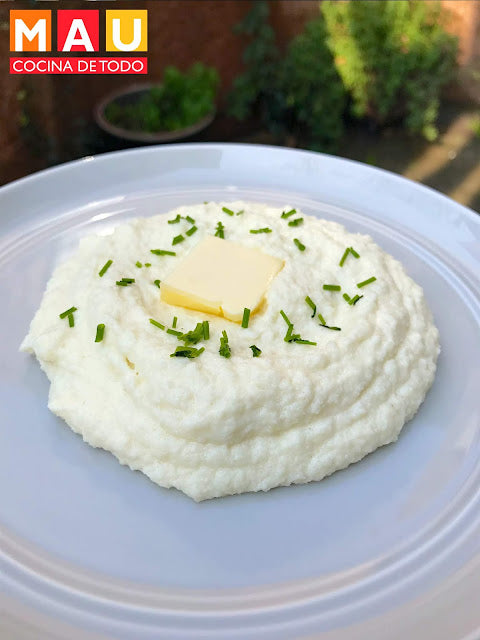 Puré de Coliflor Low Carb (Keto)