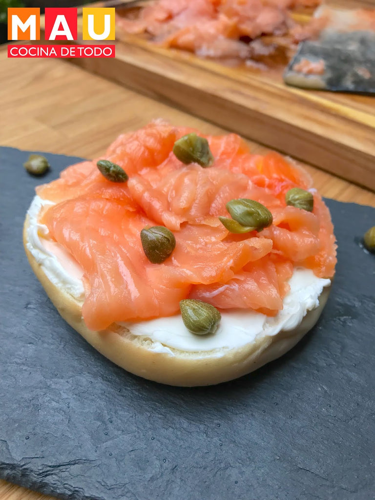 Salmón Ahumado (Curado / Gravlax)