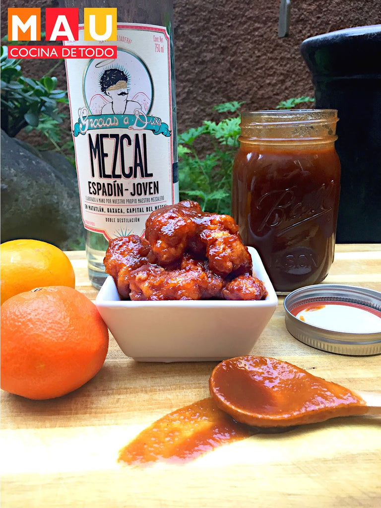 Salsa BBQ con Naranja y Mezcal GAD