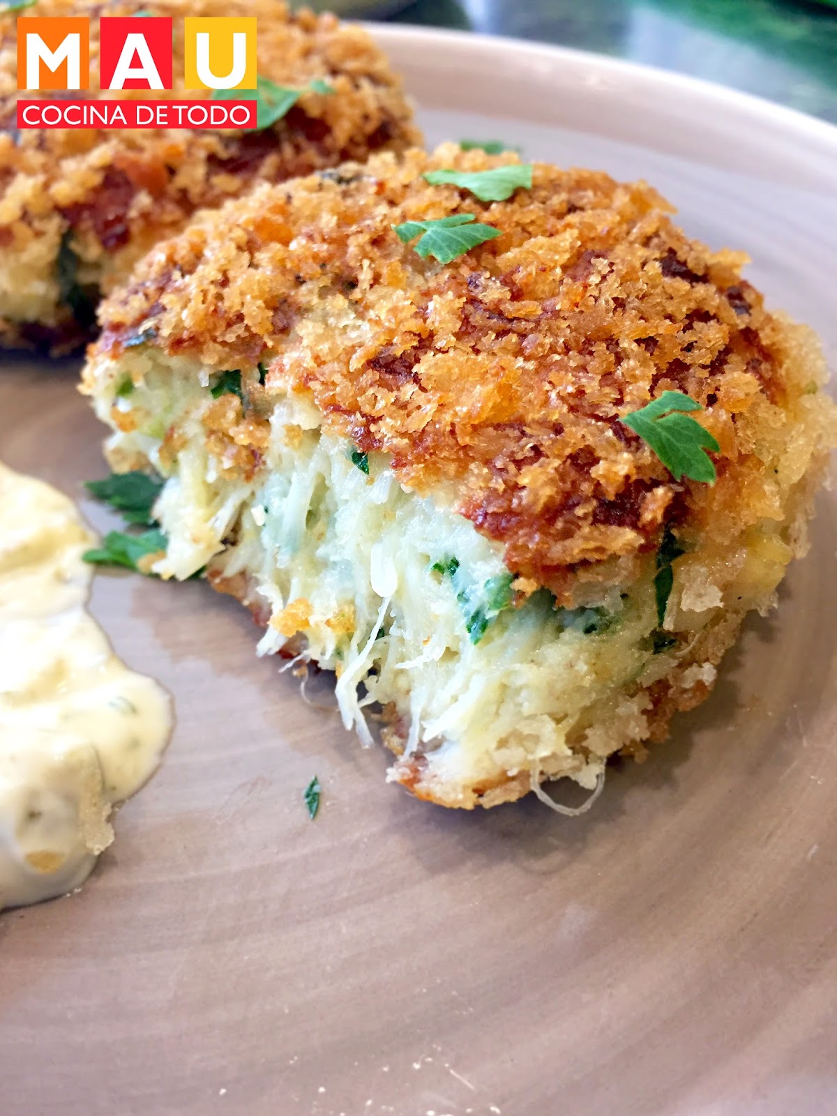 Crab Cakes (Tortitas de Cangrejo)