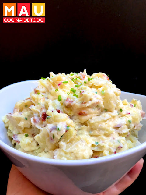 Ensalada de Papa con Tocino