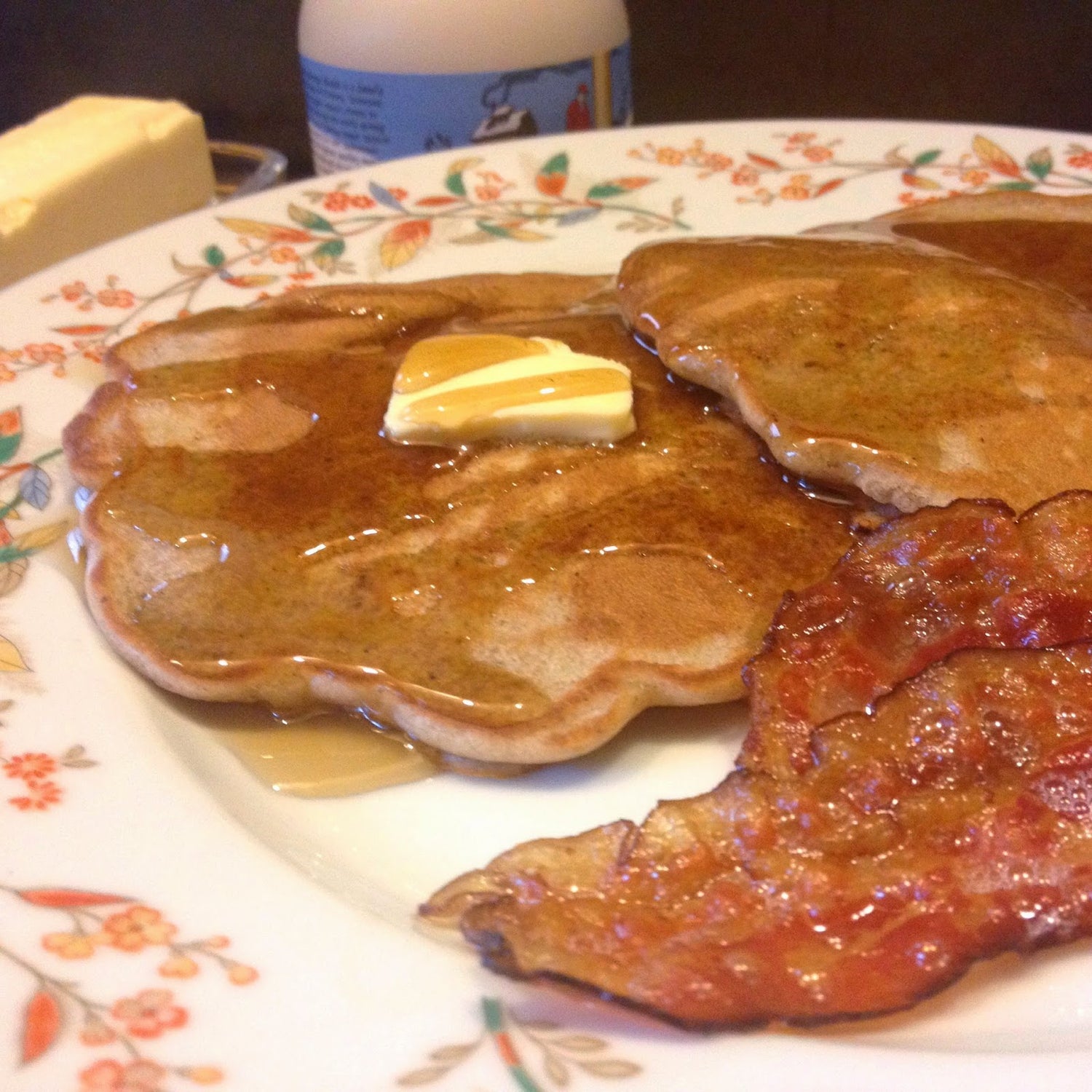 Hot Cakes con Manzana y Canela